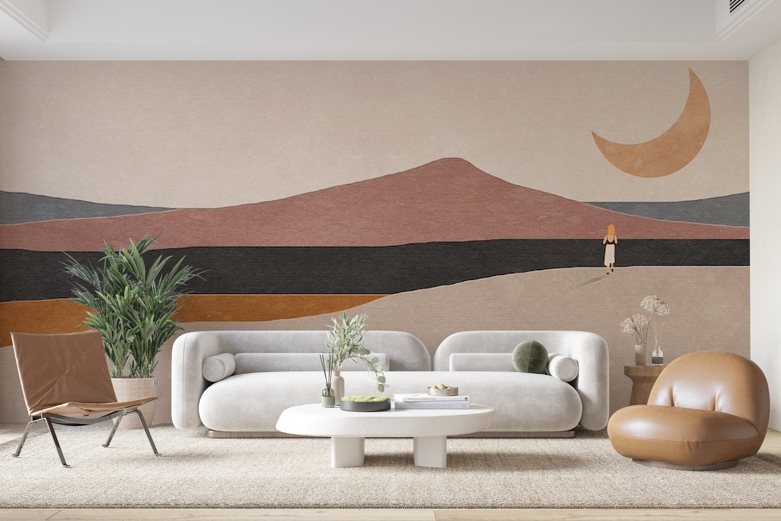 Papier peint 146 - mockup chambre