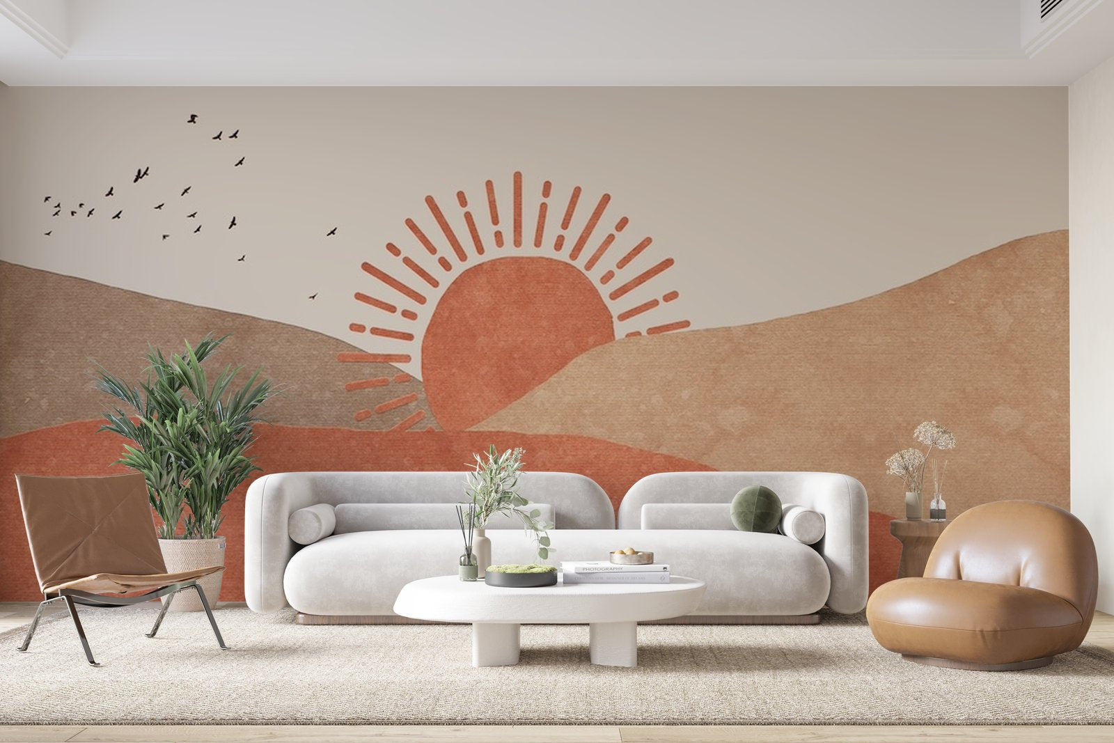 Papier peint 148 - mockup chambre