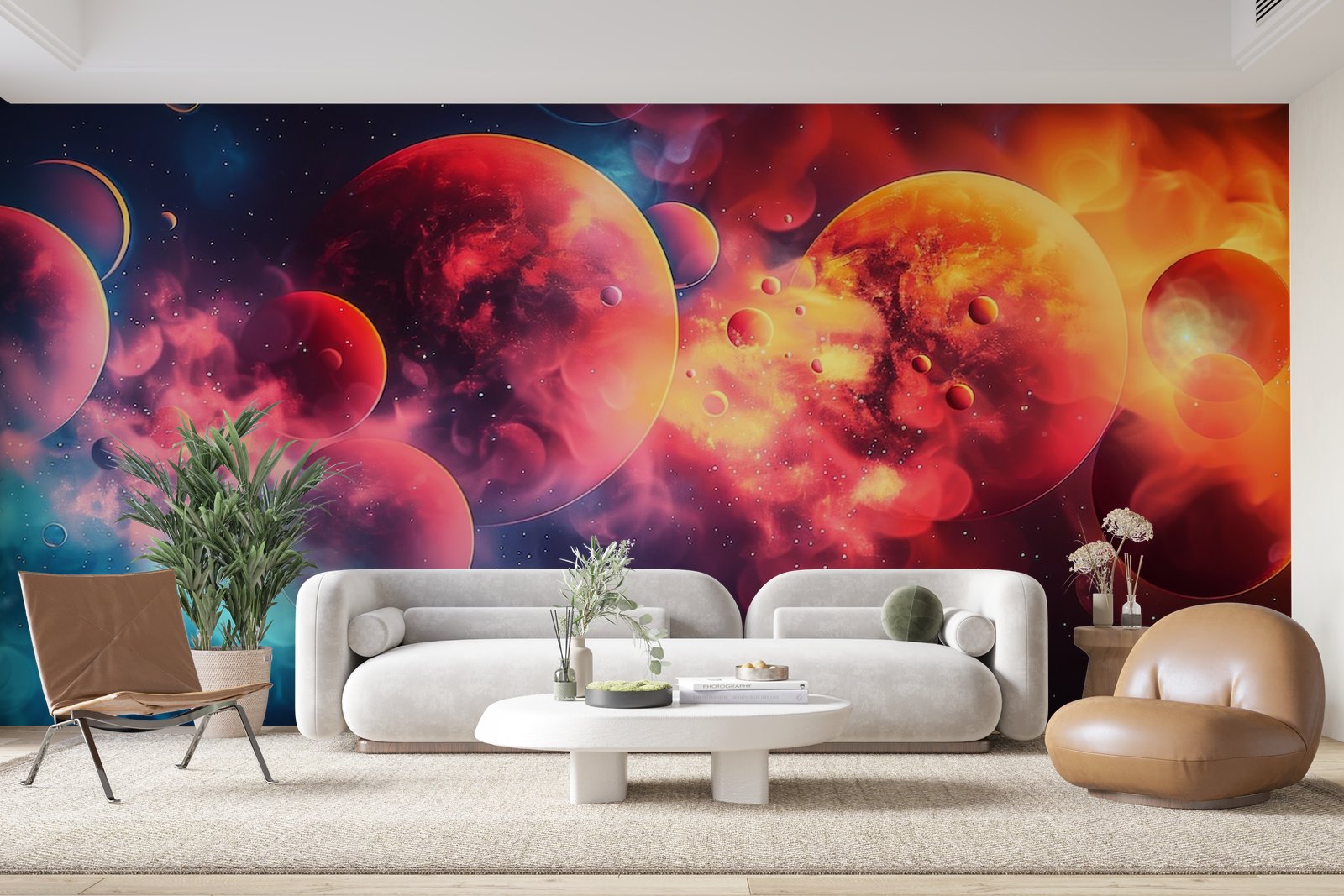 Papier peint 152 - mockup chambre