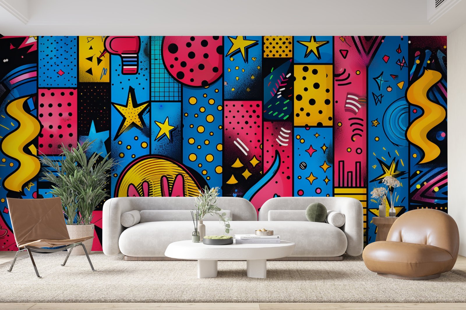Papier peint 158 - mockup chambre