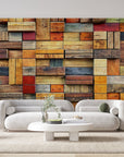 Papier peint 160 - mockup chambre