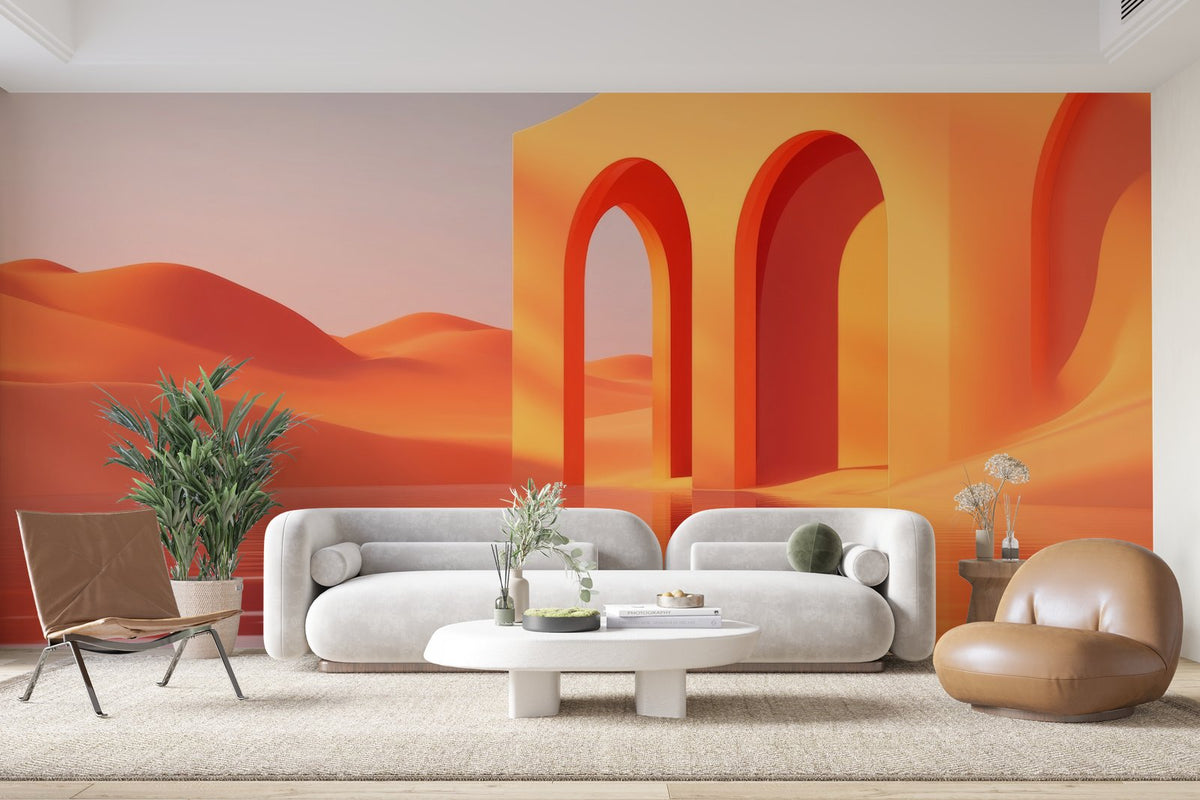Papier peint 162 - mockup chambre