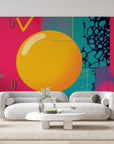 Papier peint 163 - mockup chambre