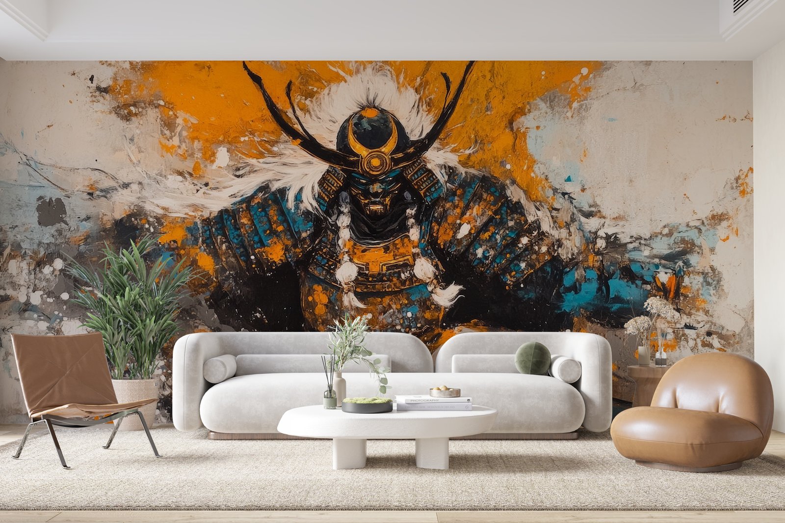 Papier peint 165 - mockup chambre
