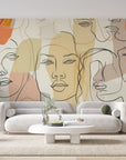 Papier peint 166 - mockup chambre