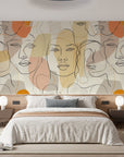 Papier peint 166 - mockup salon