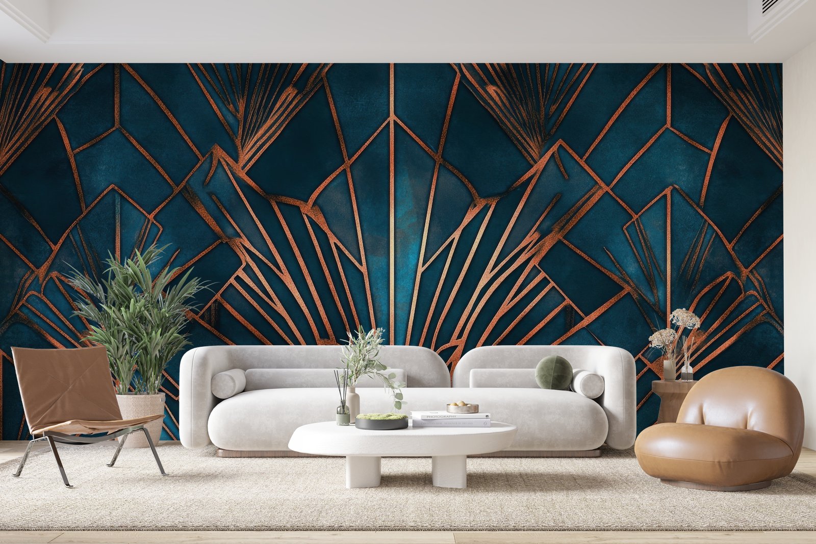 Papier peint 168 - mockup chambre