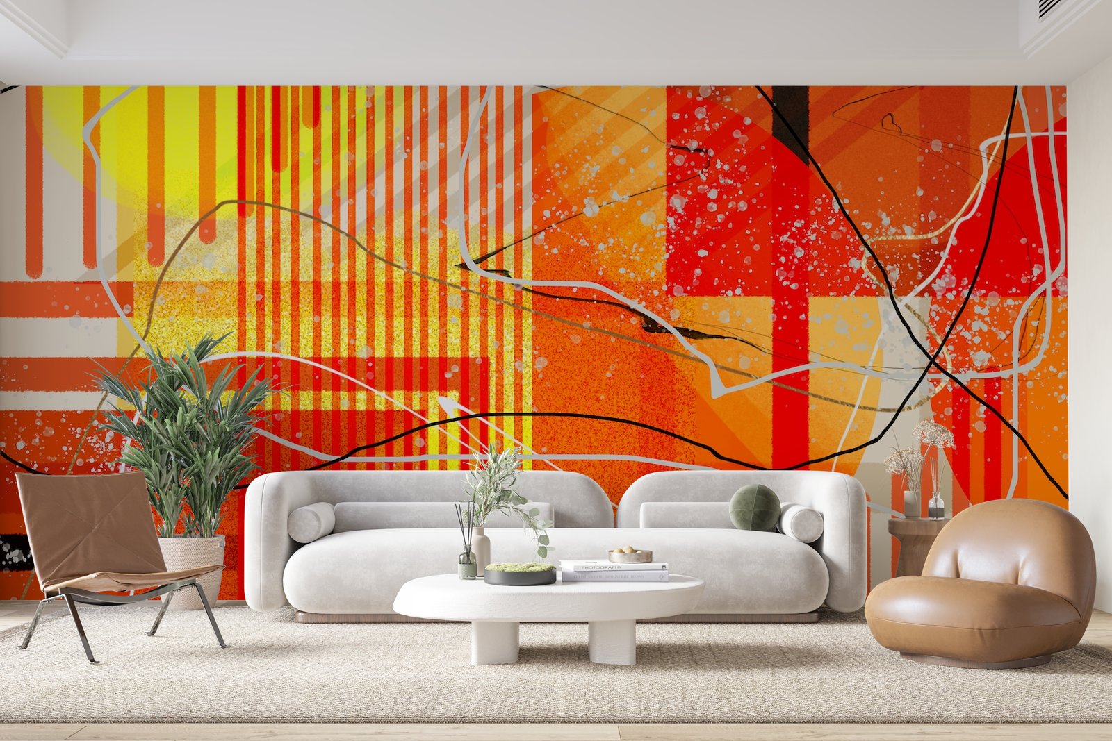 Papier peint 169 - mockup chambre