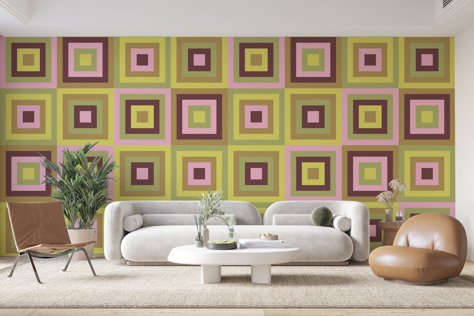 Papier peint 17 - mockup chambre