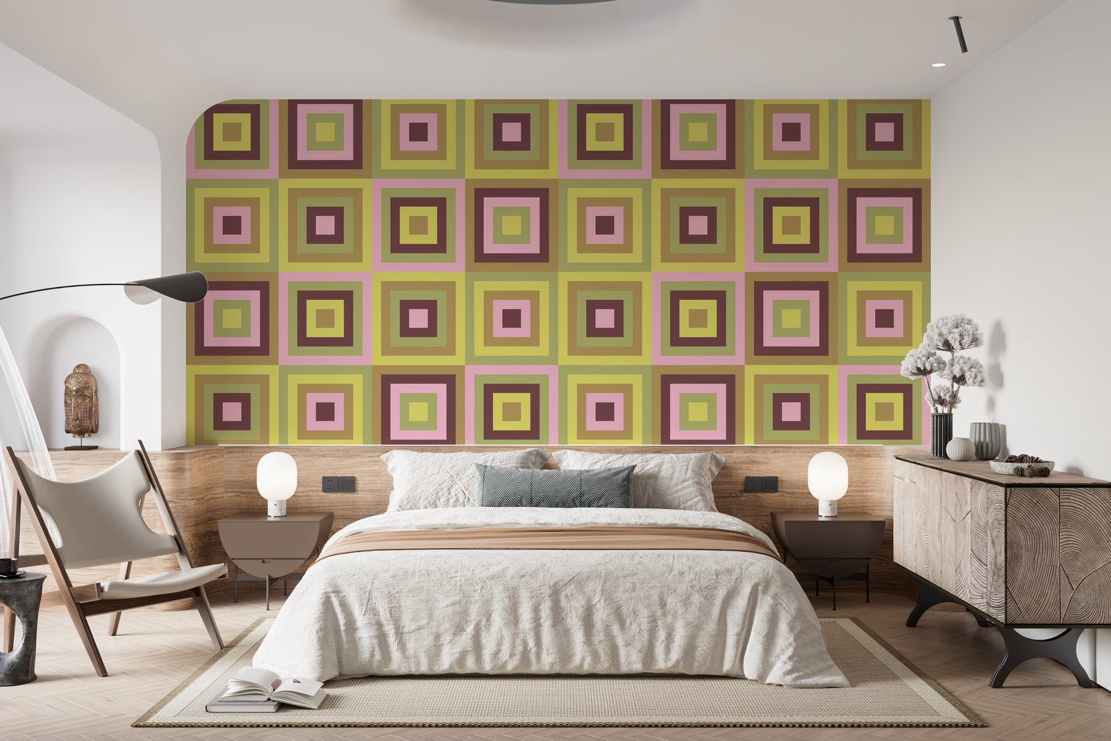 Papier peint 17 - mockup salon