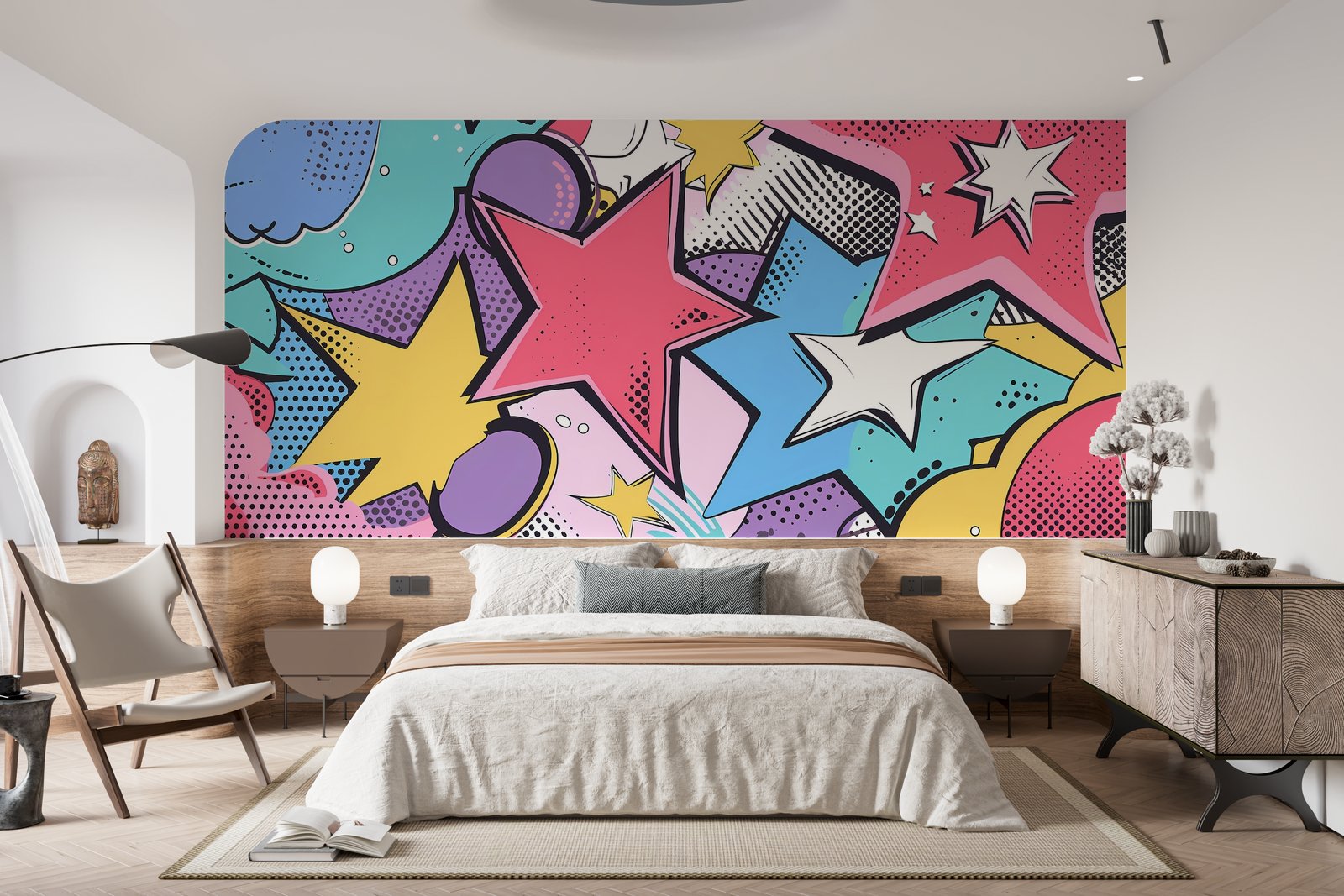 Papier peint 171 - mockup salon