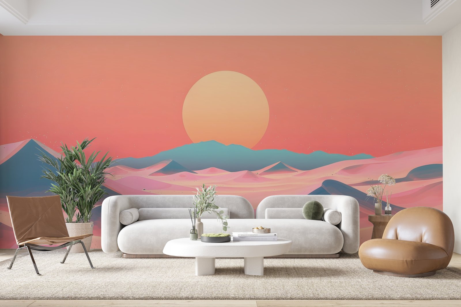 Papier peint 173 - mockup chambre