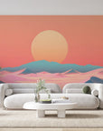 Papier peint 173 - mockup chambre