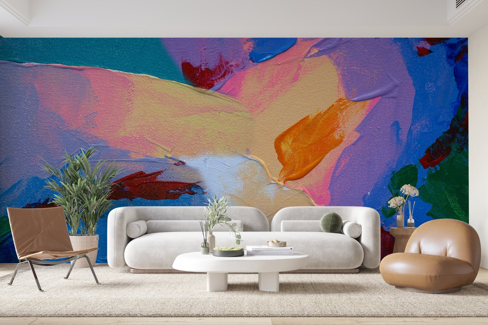 Papier peint 175 - mockup chambre