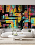 Papier peint 177 - mockup chambre