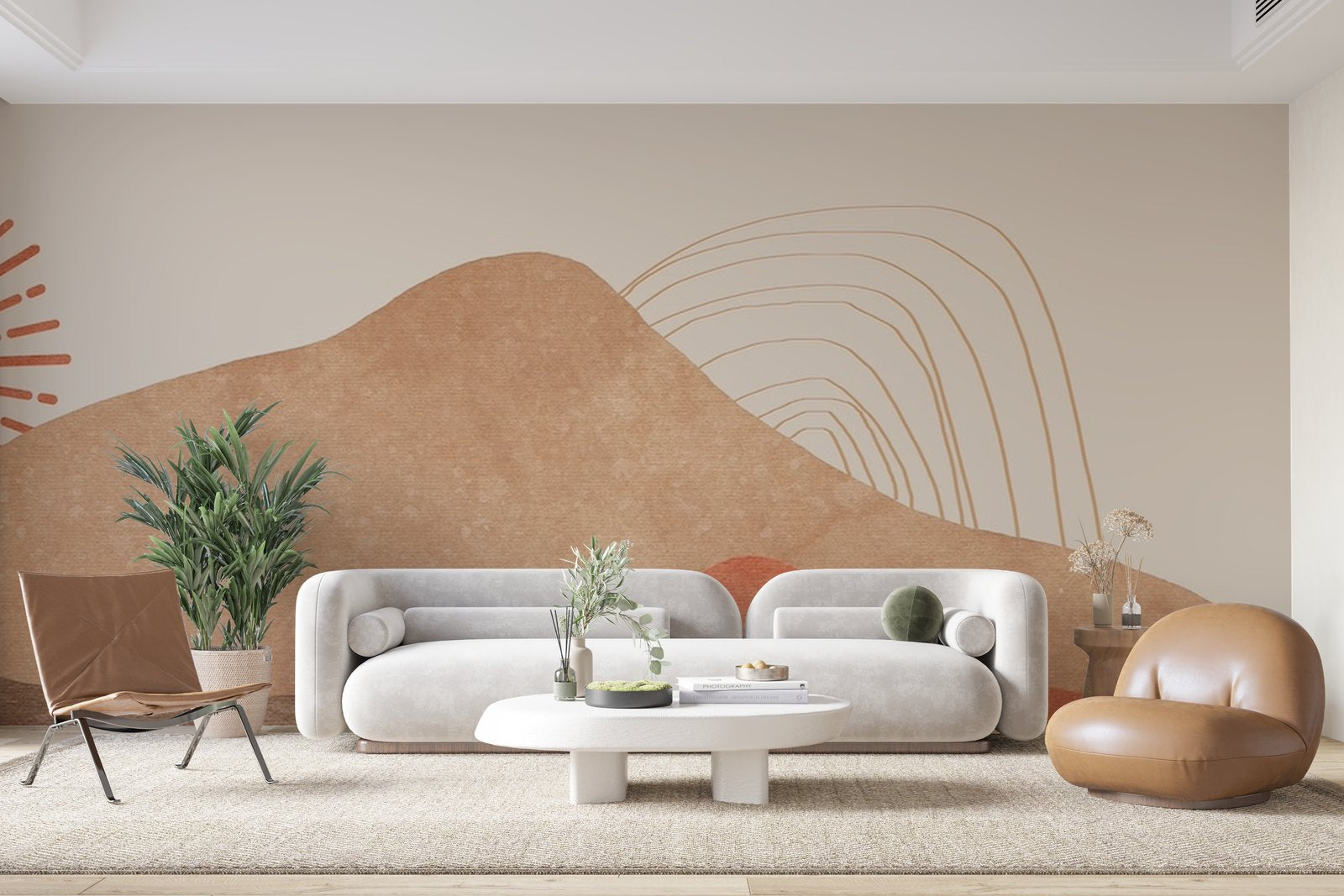 Papier peint 179 - mockup chambre
