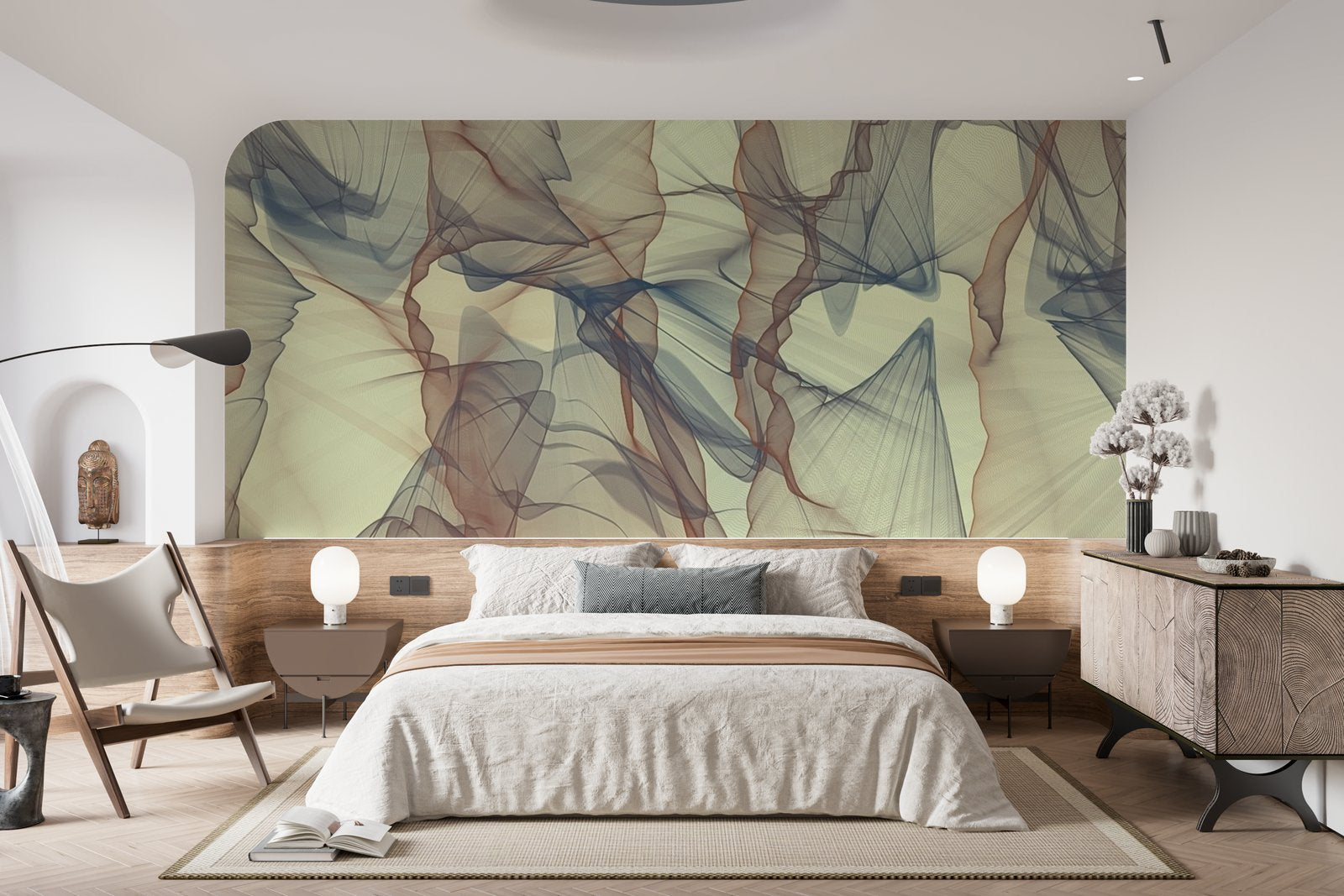 Papier peint 181 - mockup salon