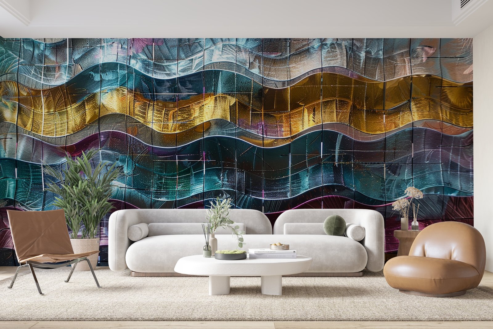 Papier peint 182 - mockup chambre
