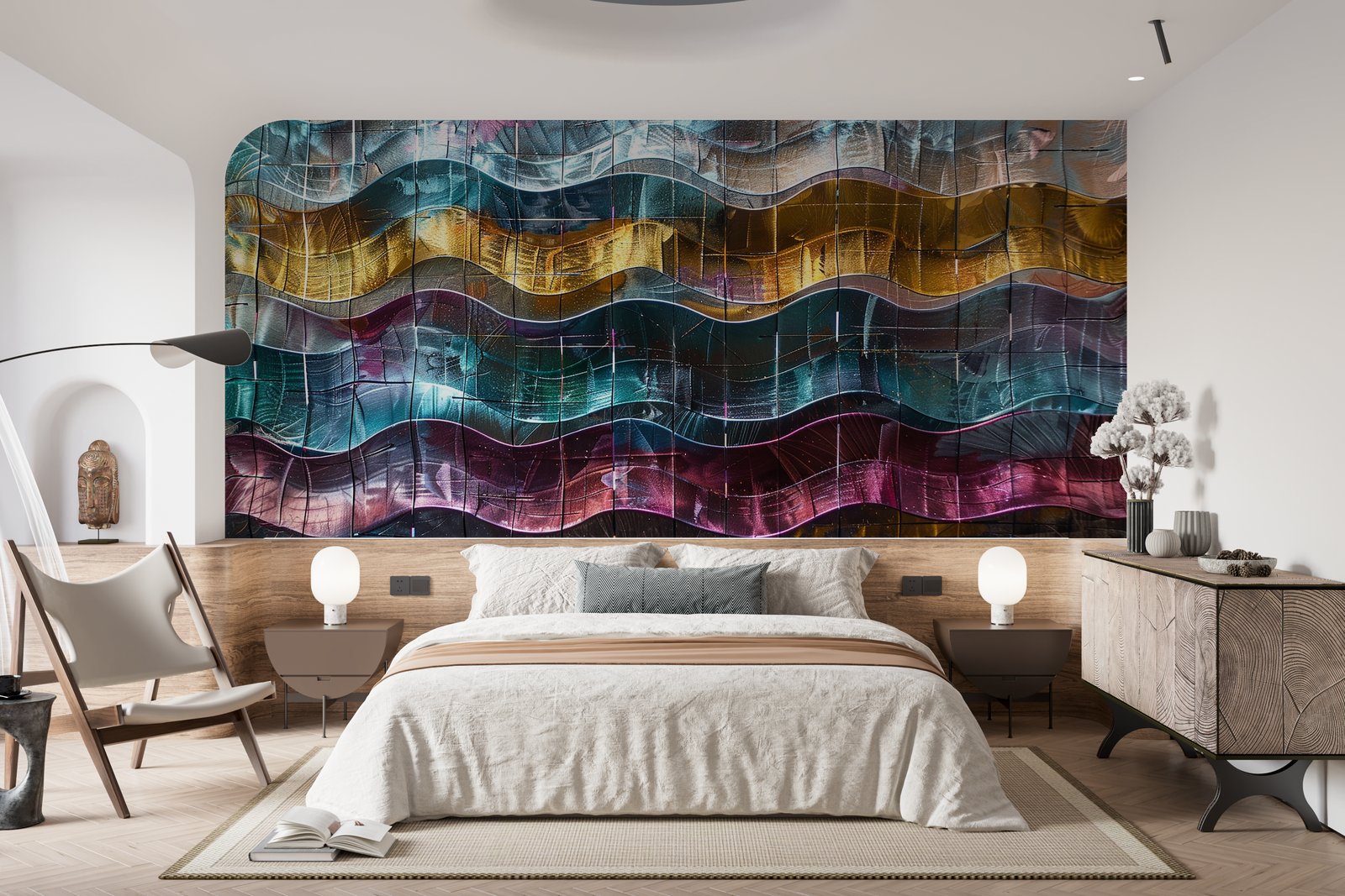 Papier peint 182 - mockup salon