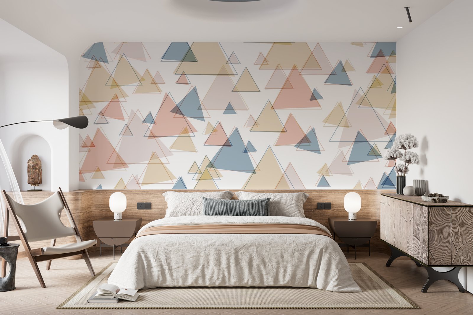 Papier peint 19 - mockup salon