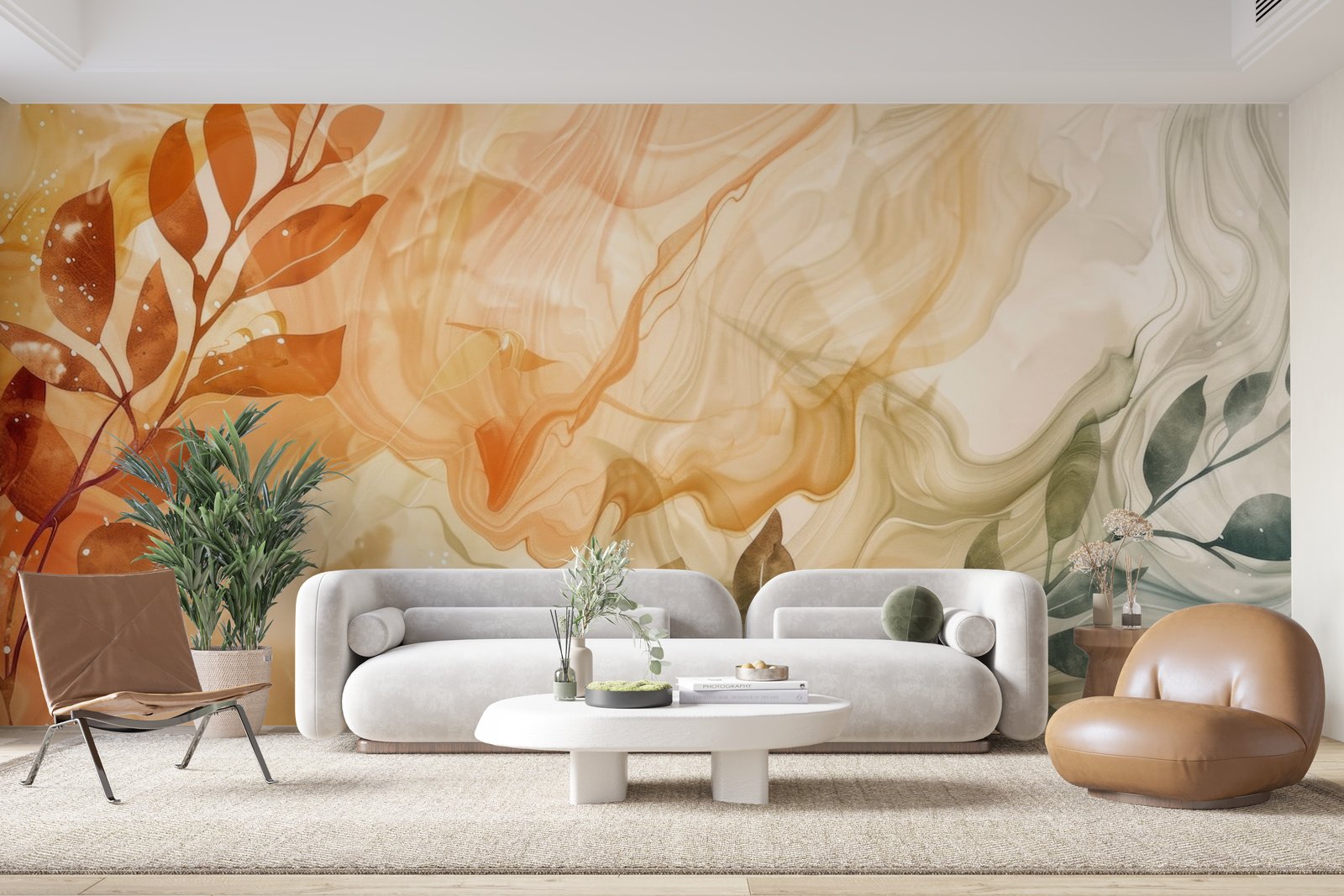 Papier peint 192 - mockup chambre