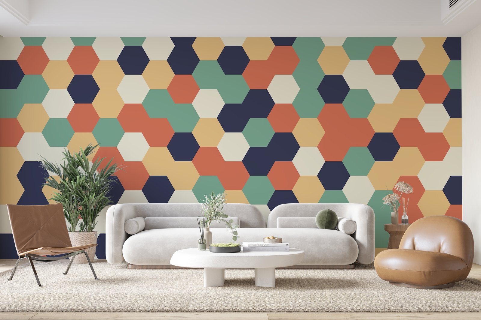 Papier peint 194 - mockup chambre