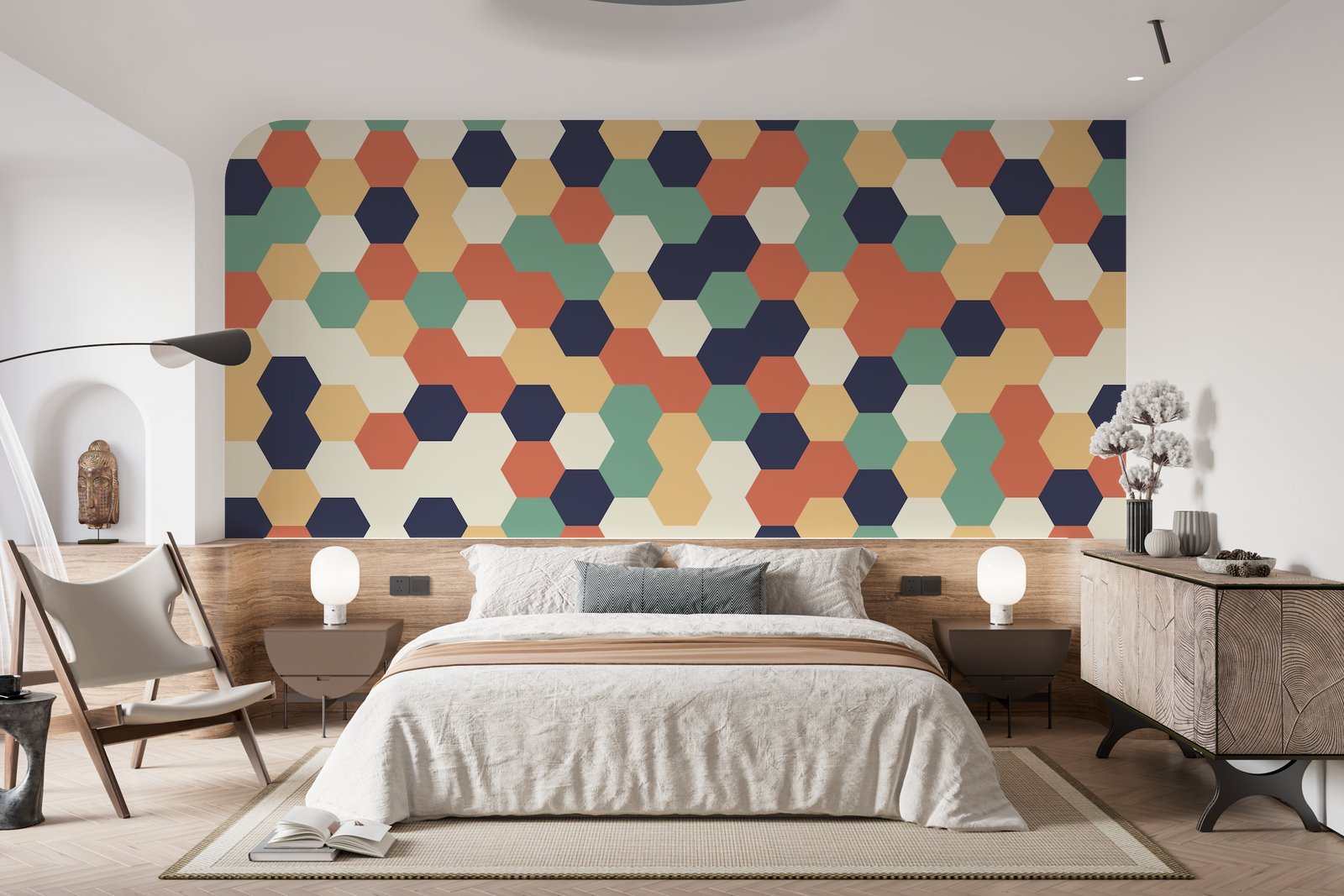 Papier peint 194 - mockup salon