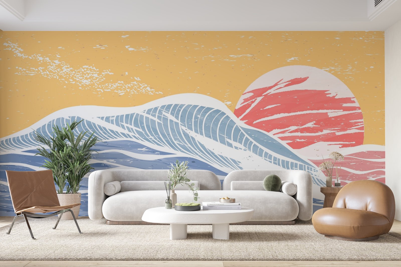 Papier peint 195 - mockup chambre