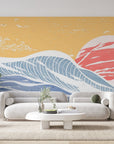 Papier peint 195 - mockup chambre