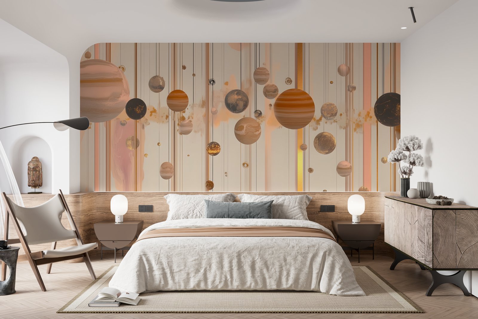 Papier peint 197 - mockup salon