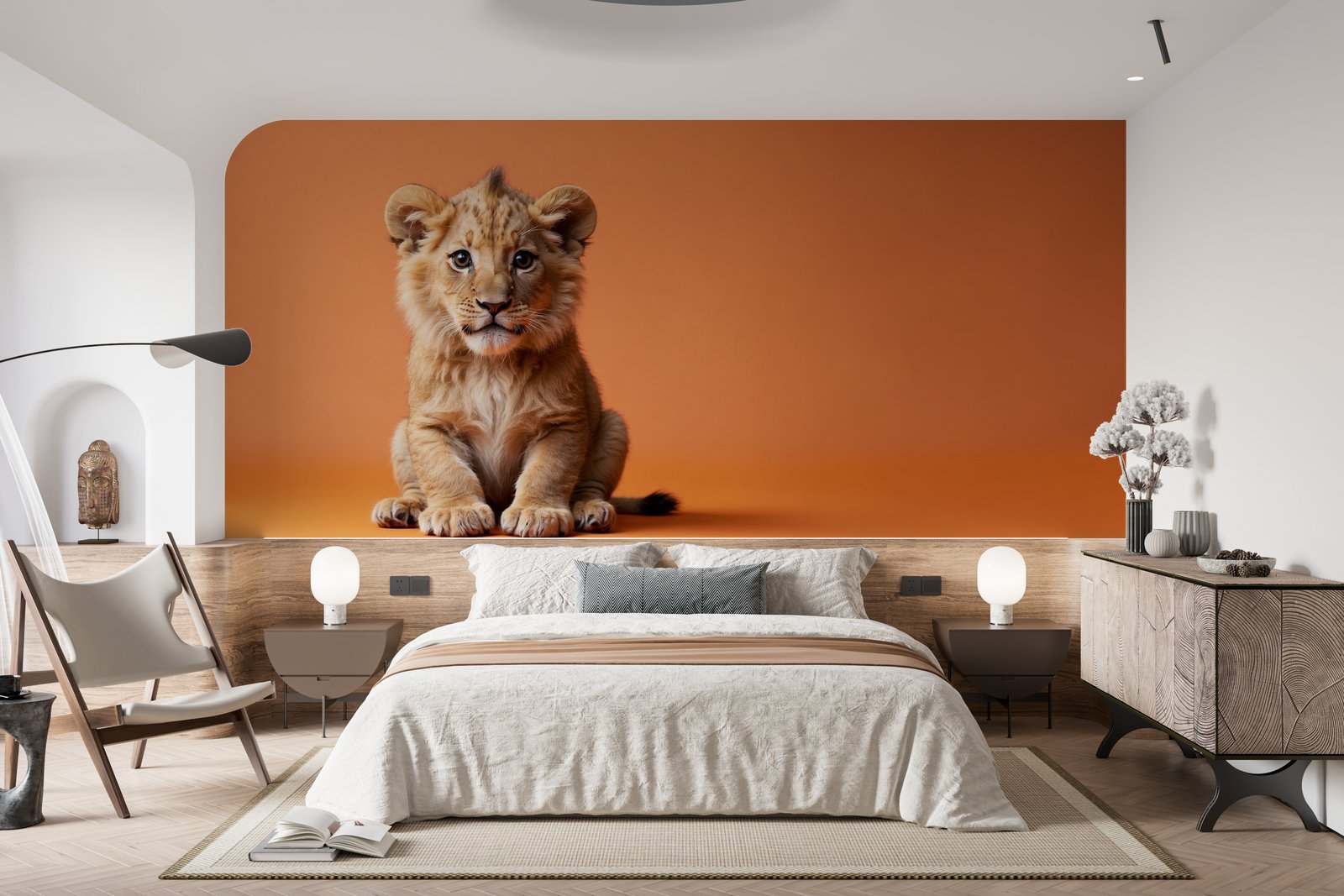 Papier peint 198 - mockup salon