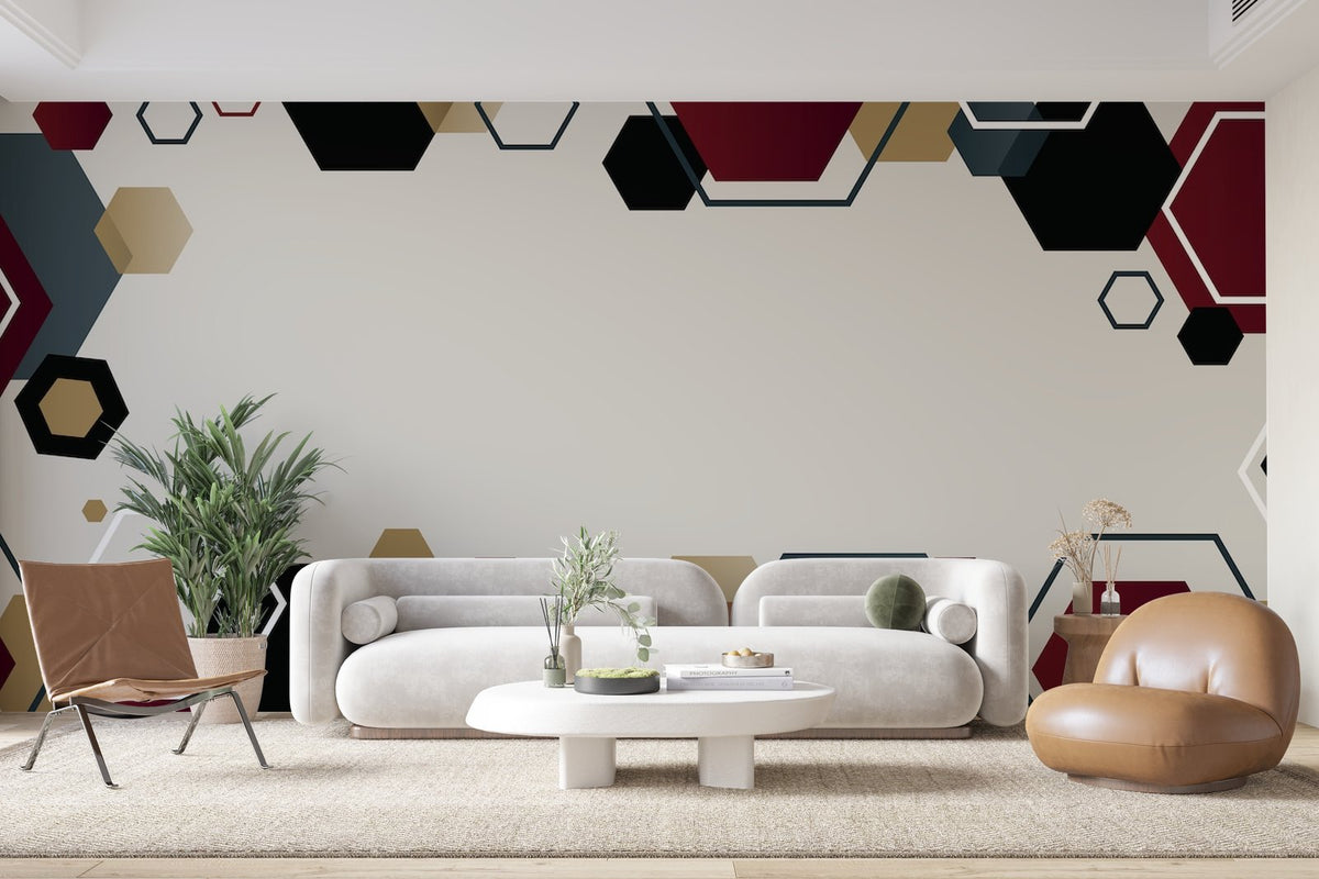 Papier peint 201 - mockup chambre