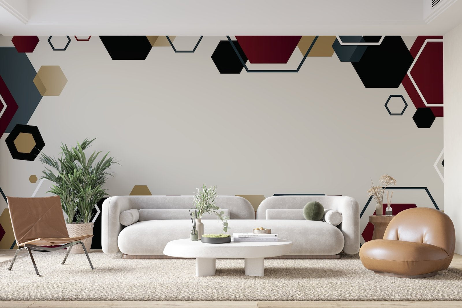 Papier peint 201 - mockup chambre