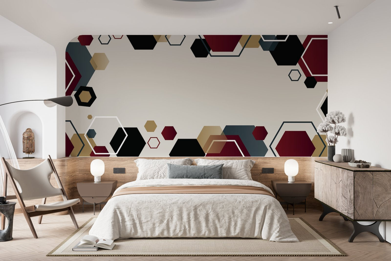Papier peint 201 - mockup salon