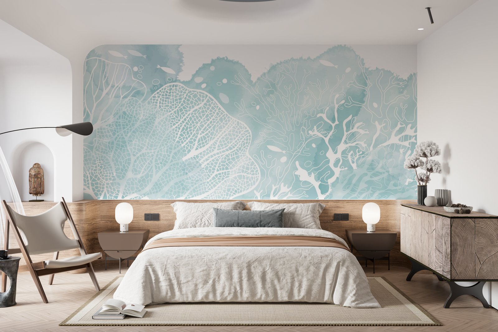 Papier peint 202 - mockup salon