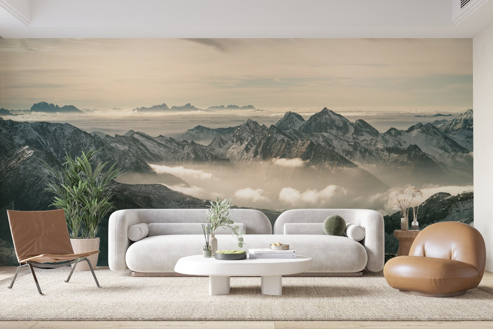 Papier peint 203 - mockup chambre