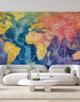 Papier peint 204 - mockup chambre