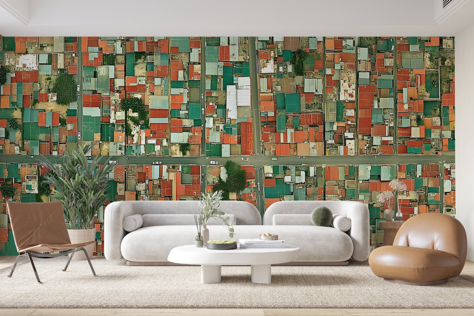 Papier peint 205 - mockup chambre