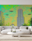Papier peint 211 - mockup chambre