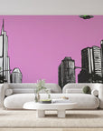 Papier peint 212 - mockup chambre