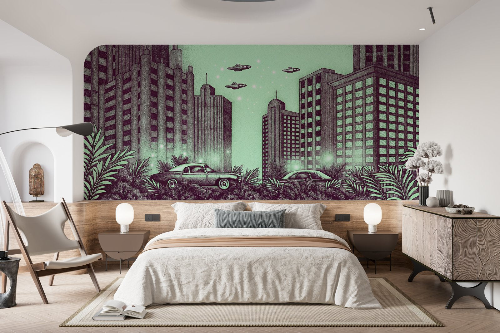 Papier peint 215 - mockup salon
