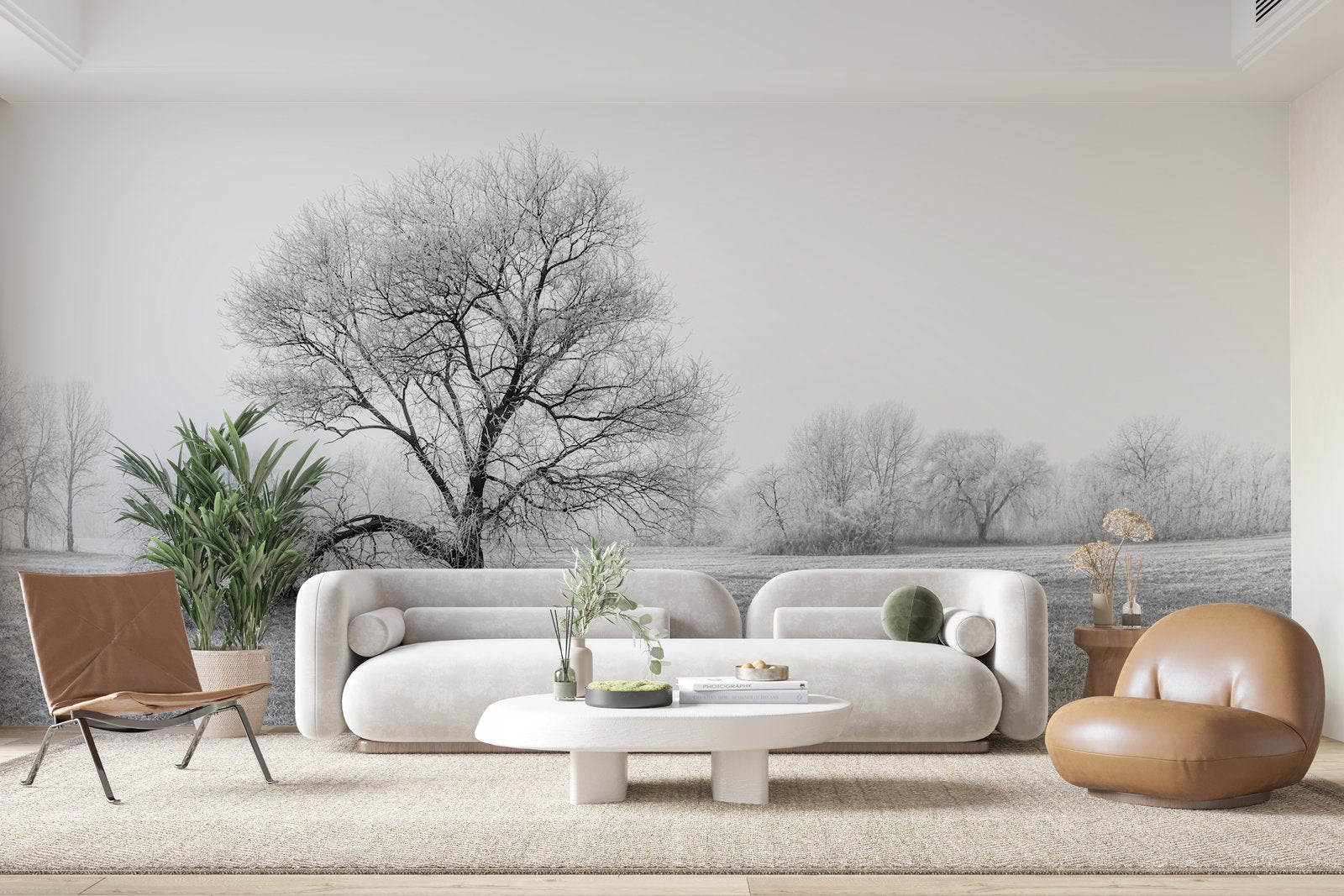 Papier peint 216 - mockup chambre
