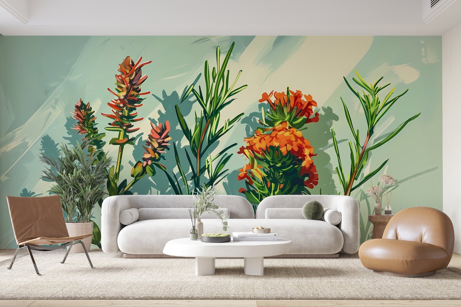 Papier peint 218 - mockup chambre