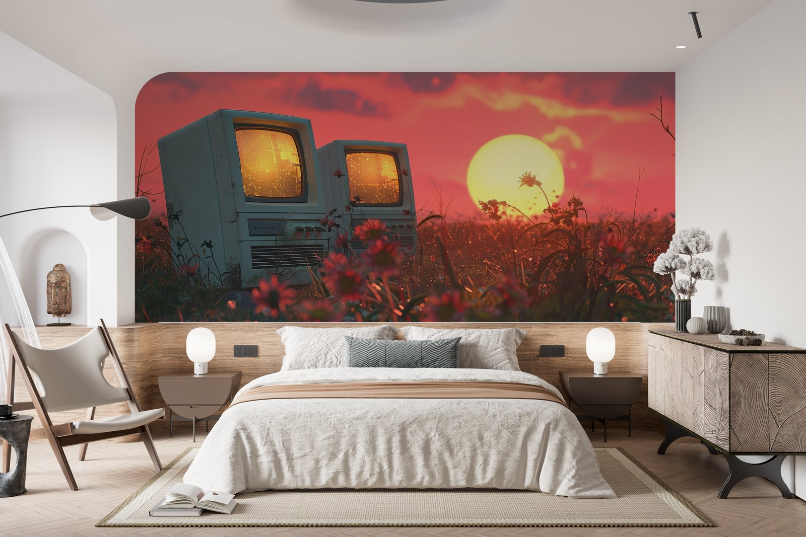 Papier peint 220 - mockup salon