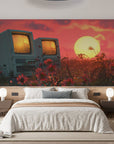 Papier peint 220 - mockup salon