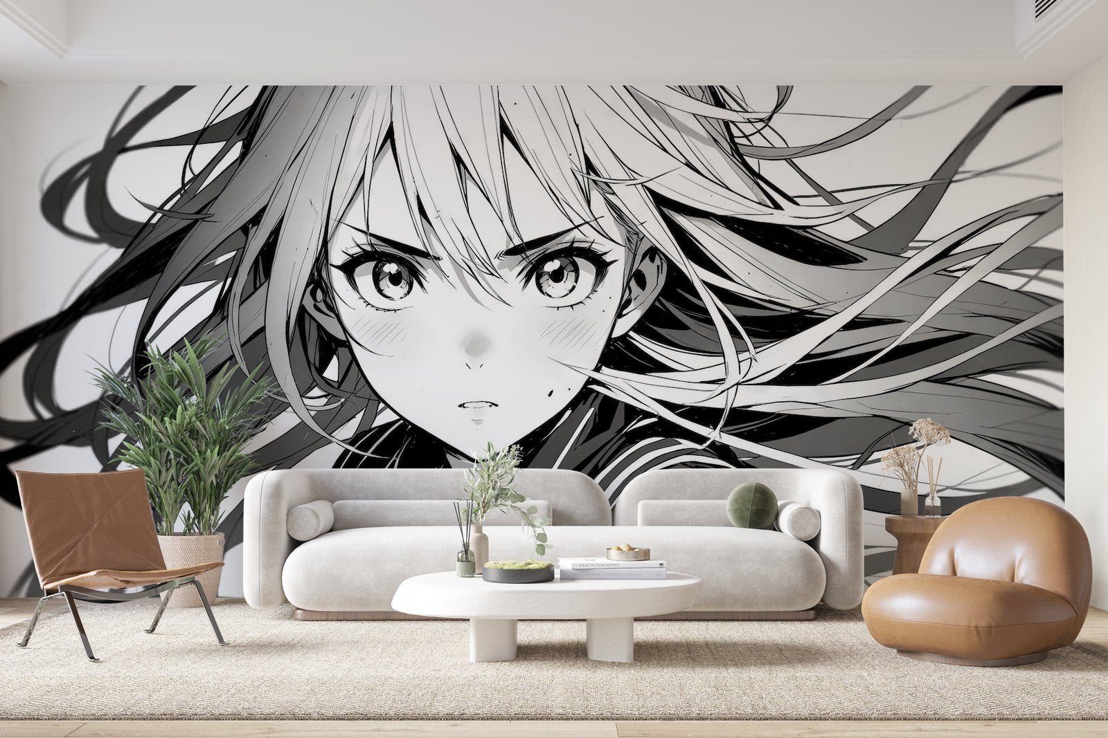 Papier peint 223 - mockup chambre
