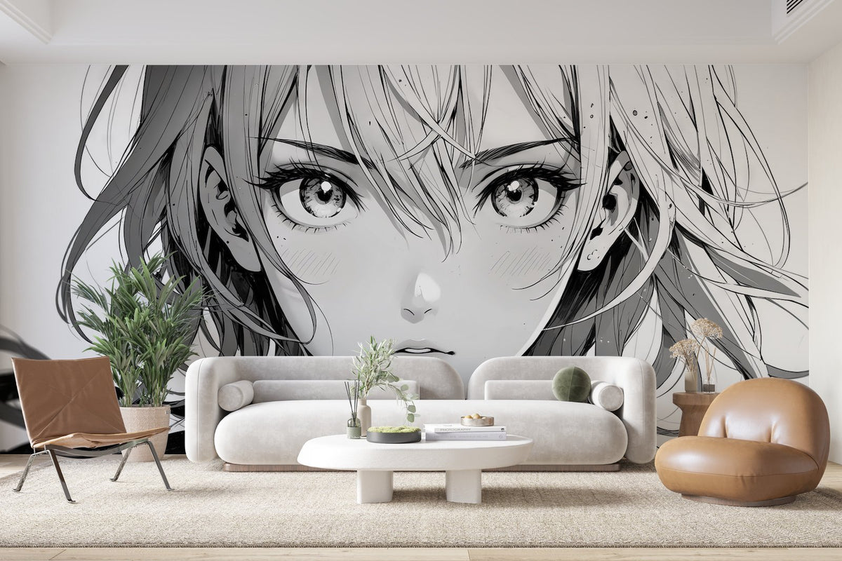 Papier peint 224 - mockup chambre