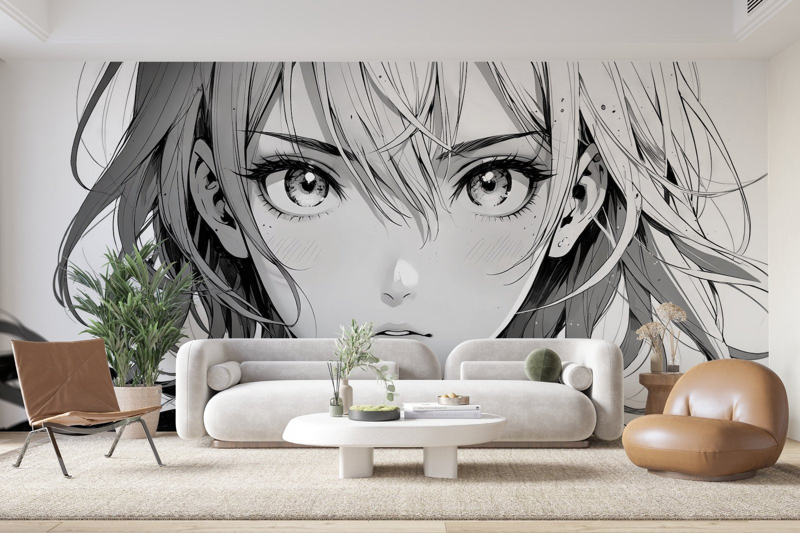 Papier peint 224 - mockup chambre
