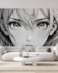 Papier peint 224 - mockup chambre