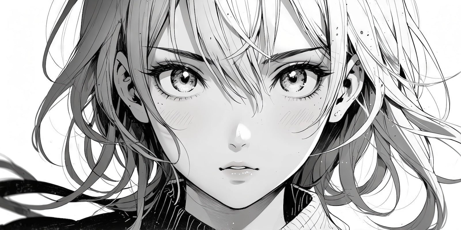Papier Peint Anime - Regard Manga Intense